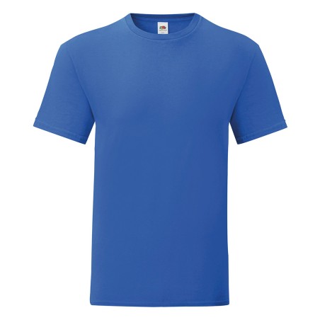 T-SHIRT 100 % COTON MANCHES COURTES ICONIC COULEUR HOMME