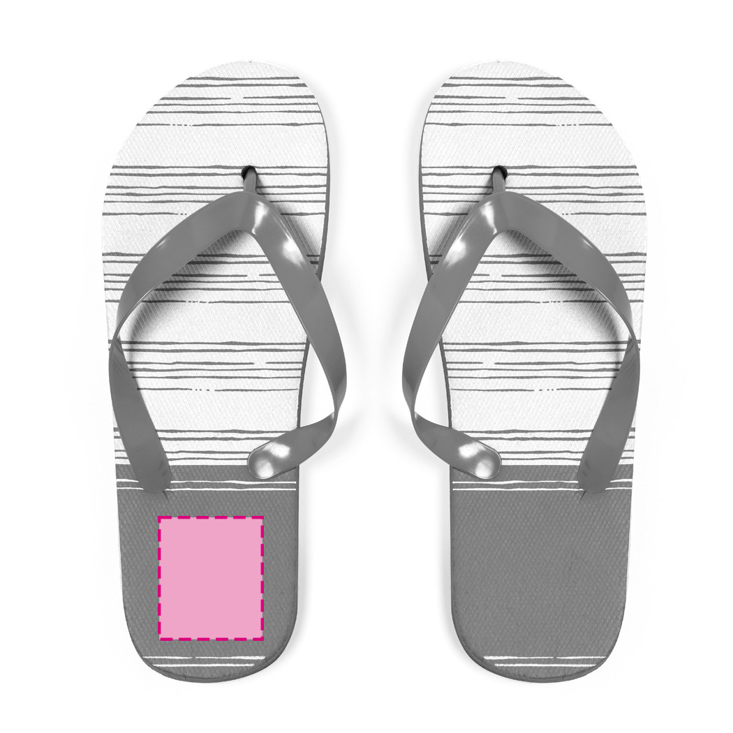 HEEL - LEFT FLIP FLOP (4x4 cm )