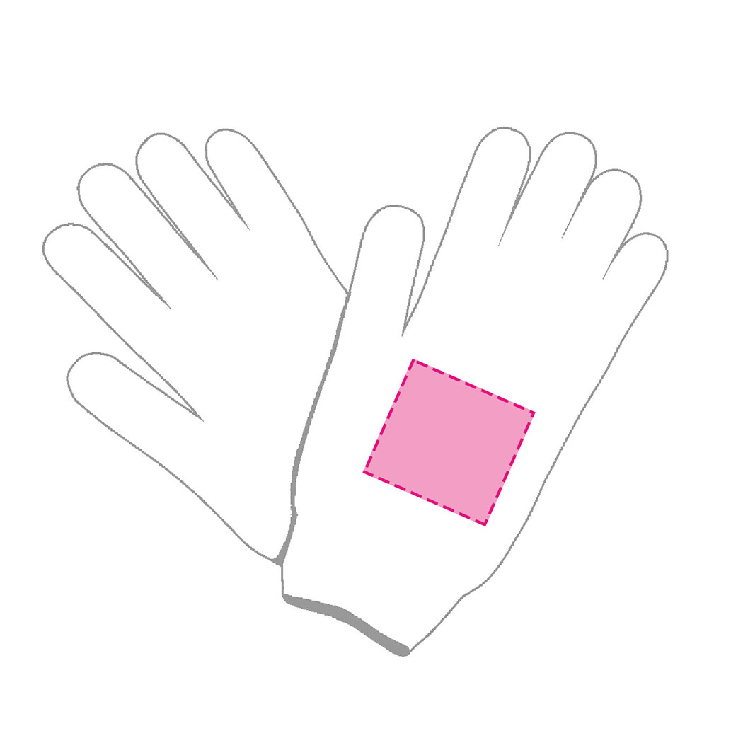 RIGHT GLOVE (4x4 cm )