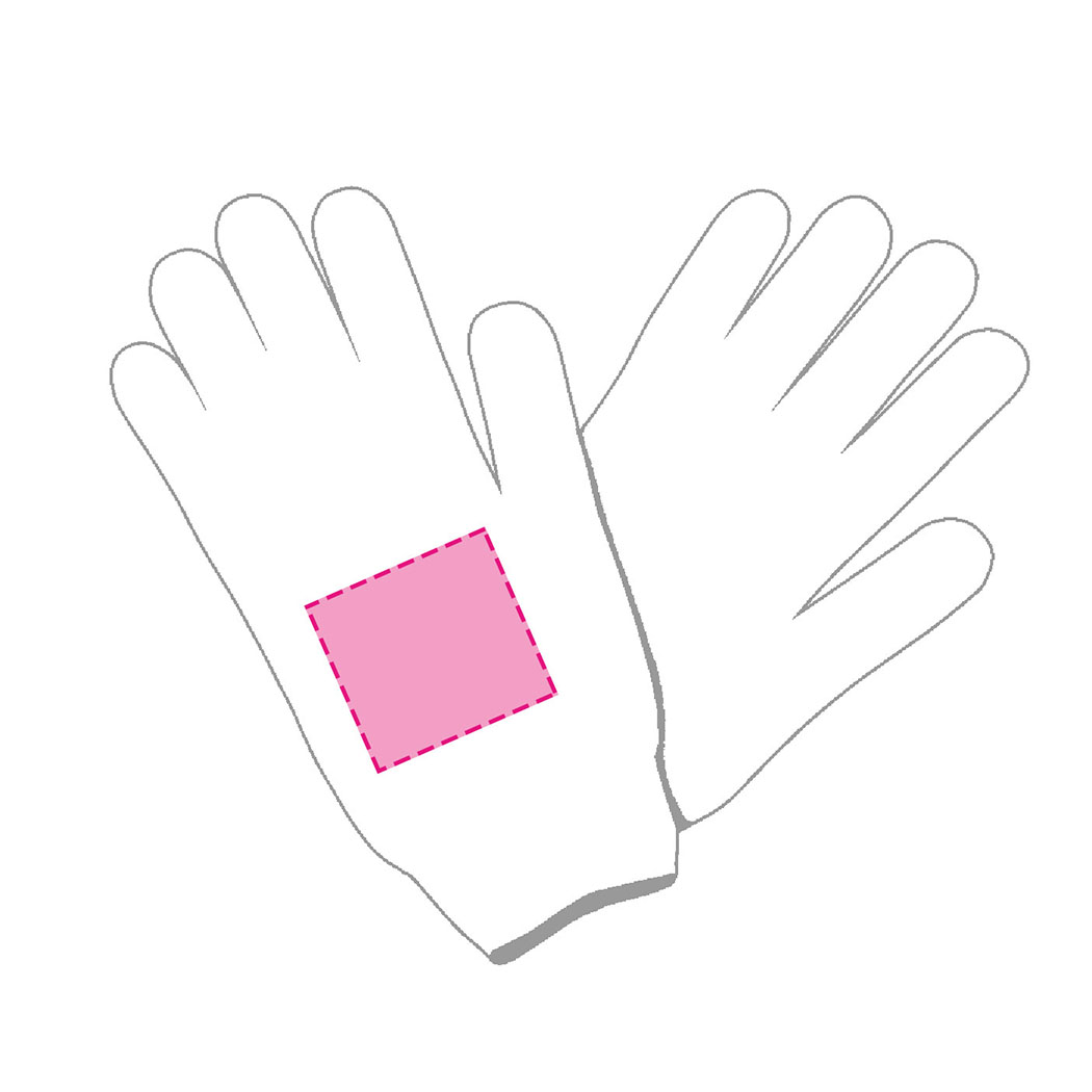 LEFT GLOVE (4x4 cm )